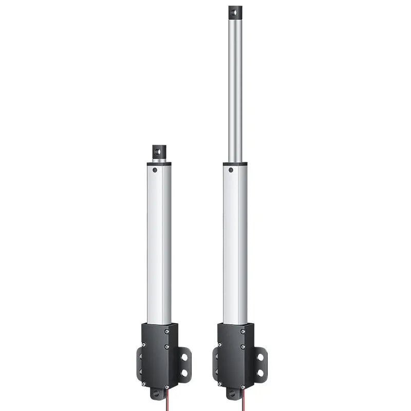 DC6V 12V 24V Small Linear Actuator 150MM/S 200MM Force 15KG Electric Motor For Cabinets Window Opener Robitcs With Free Bracket