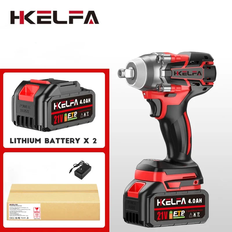 520N.M Brushless Electric Impact Wrench  Impact guns 1/2 Reverse Cordless Electric Wrench for Makita 18V Battery Power Tool