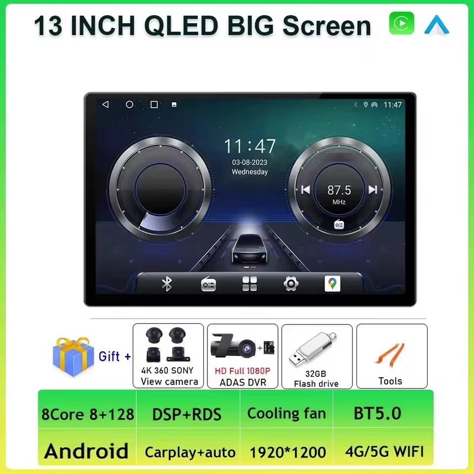 Android Car Stereo for Peugeot 3008, 4008 & 5008 (2017–2020) — CarPlay, Android Auto, GPS Navigation