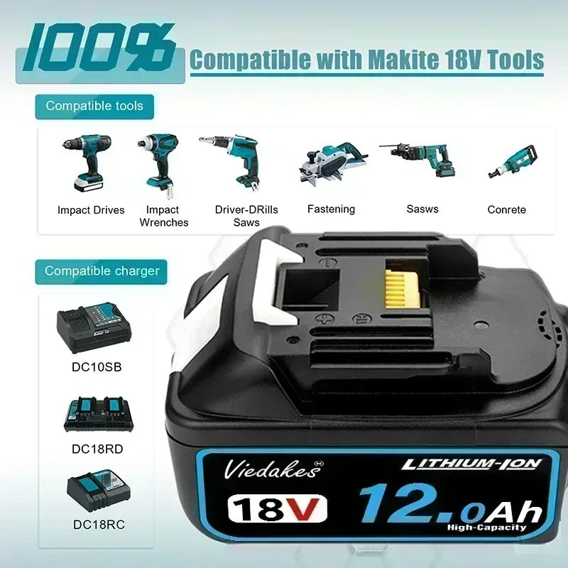 Battery Holder Mount — Compatible with 18V Cordless Tool Packs