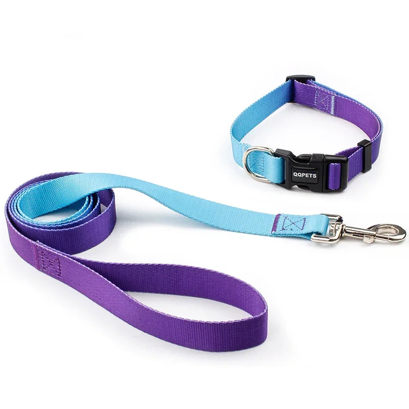 Adjustable Nylon Dog Collar & Leash Set - Quick Release Buckle - photo 19