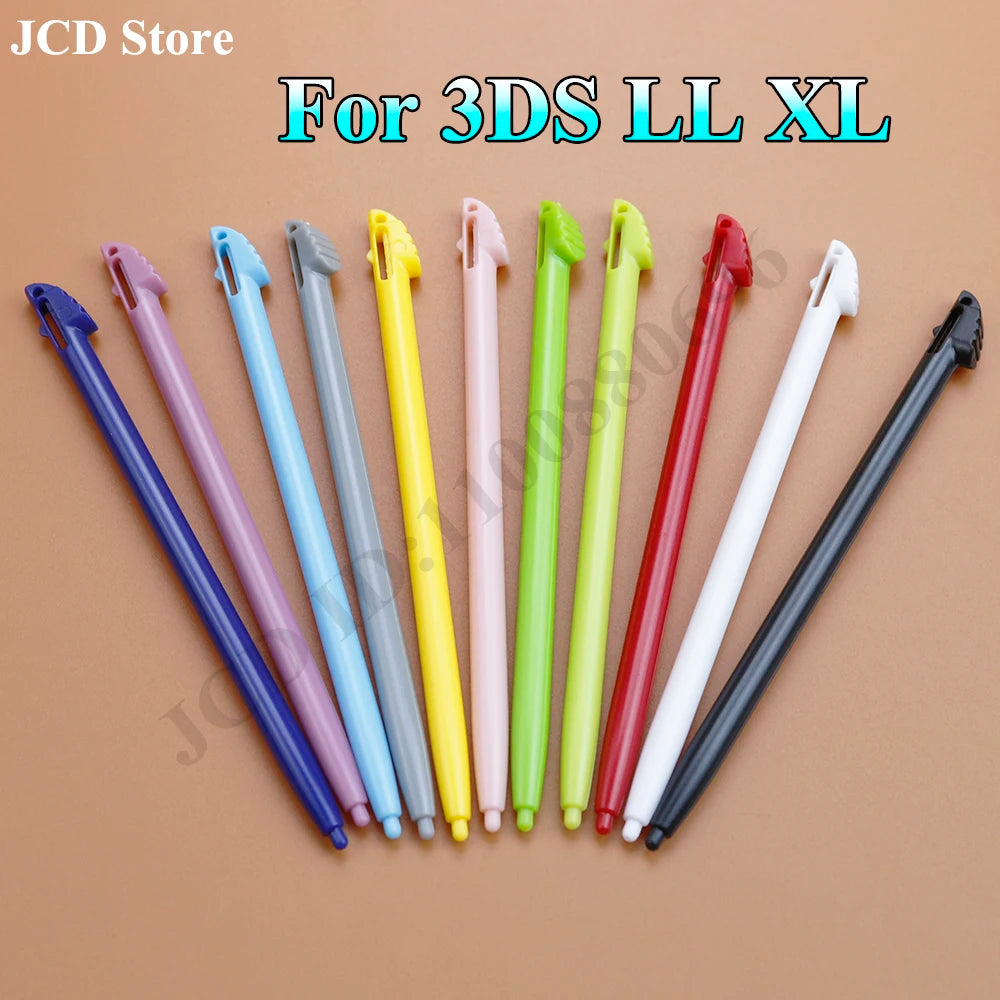 10pcs Plastic Stylus Screen Metal Telescopic Touch Pen For 3DS LL XL 3DSLL 3DSXL Game Console Accessories