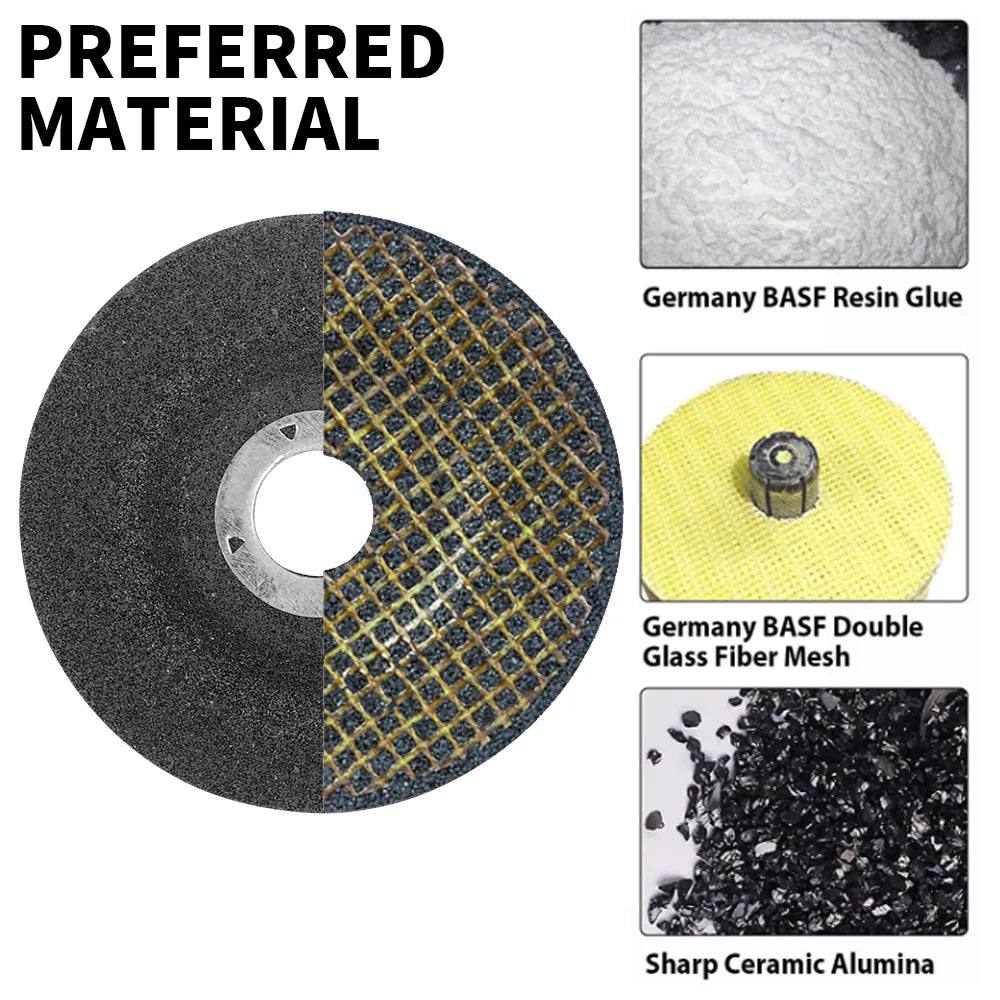 2Pcs 50/75mm Angle Grinder Cutting Disc Resin Grinding Wheel Mini Grinding Disc for Metal Iron Stainless Steel Cut-off
