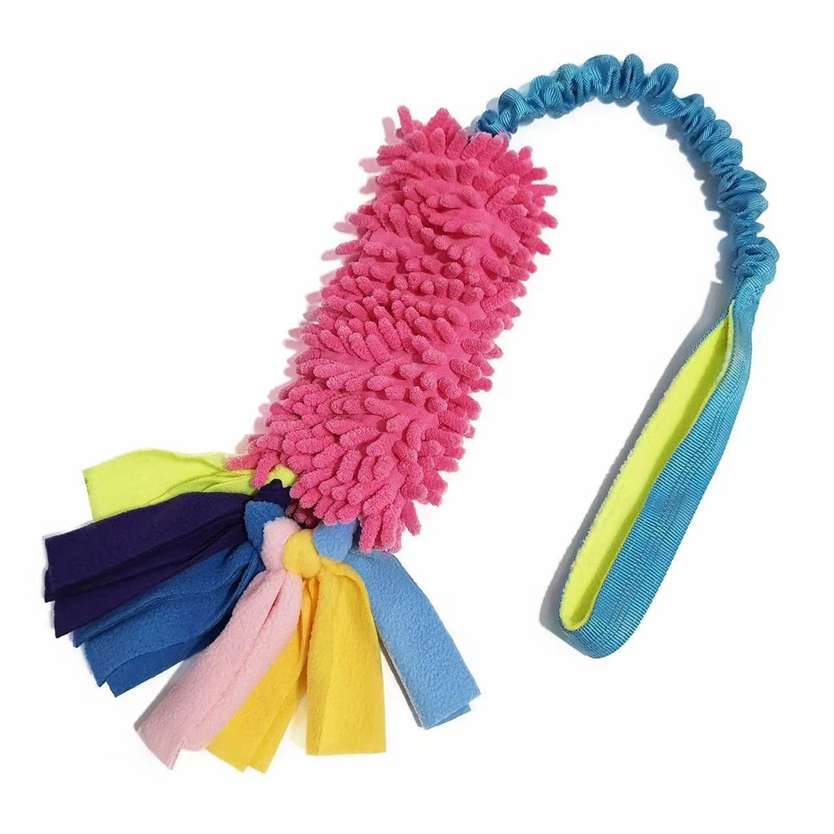 Bungee Tug Mop Toy - Squeaky Tug-of-War Rope – photo 10