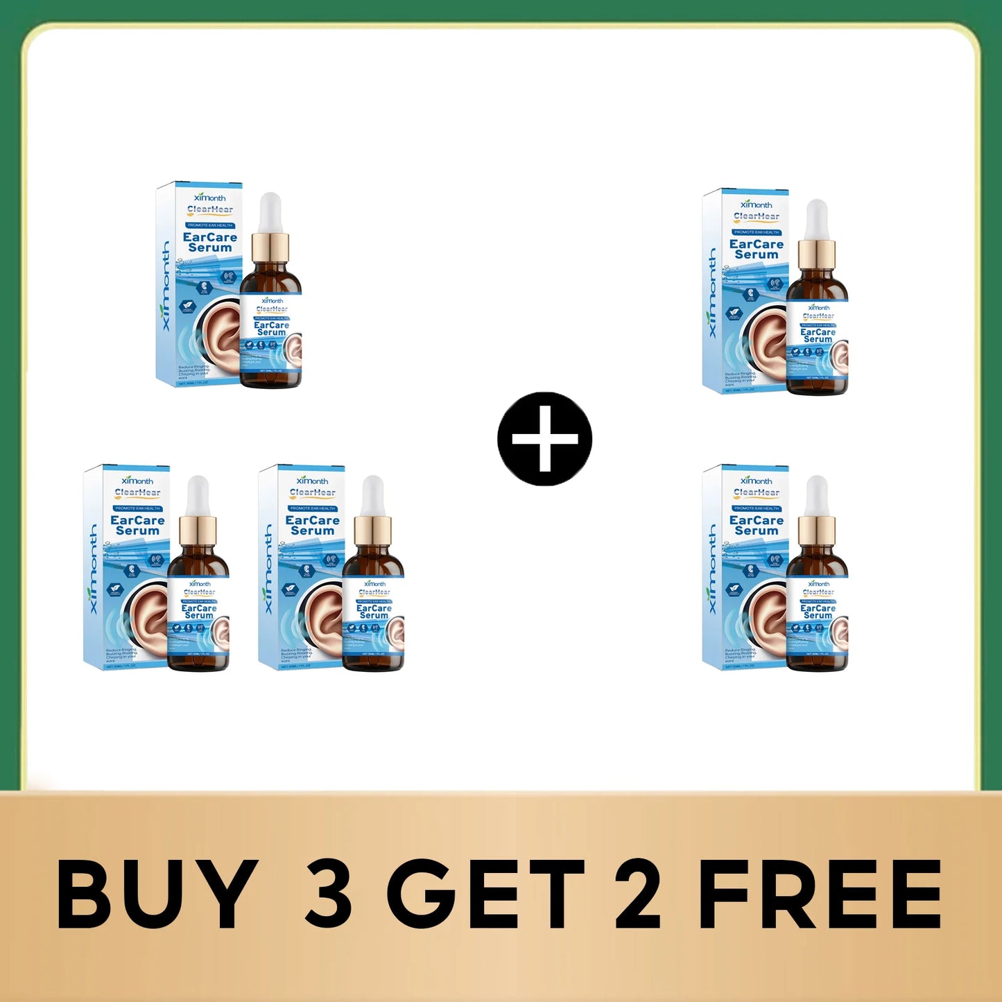 Soothing Herbal Ear Care Drops — Gentle Daily Ear Cleansing Serum