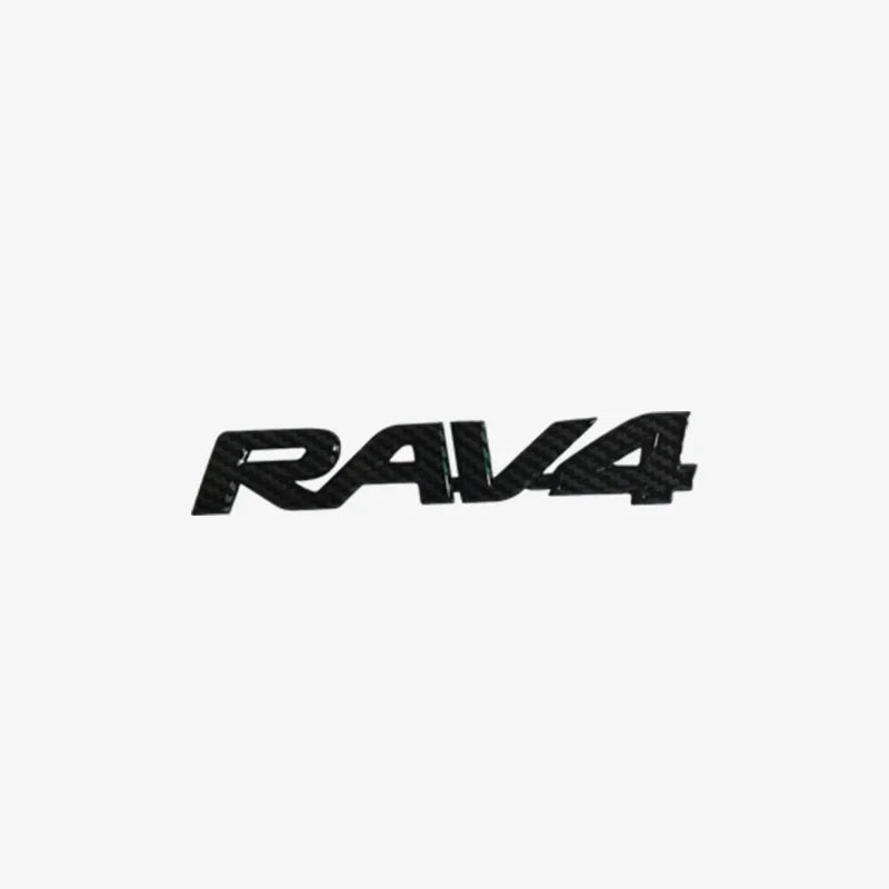 NEW ABS Car Body Trunk Emblem Sticker Rav4 LOGO For Toyota RAV4 SUV Badge Auto Rear Letter Decal Exterior Accessories