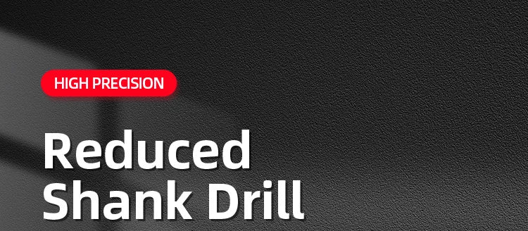 Reduced Shank HSS Twist Drill Bit 13-50mm, Nitride Coated