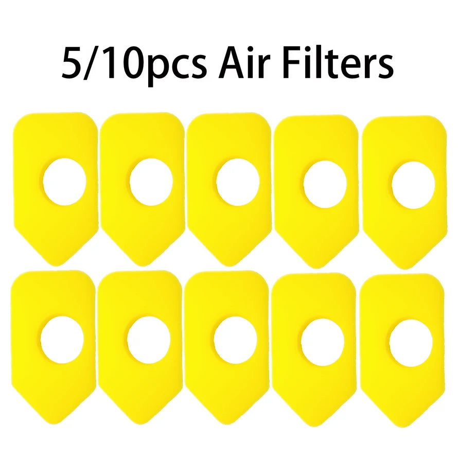 5/10pcs Air Filters For Briggs Stratton 698369 5088D 5088H 5086K 4216 5099 Garden Power Air Filter Trimmer Lawn Mower Parts