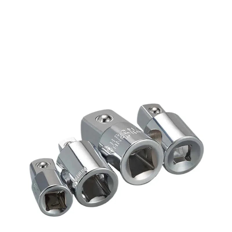 Sockets Set 1/4 Adapter 3/8 Adapter At 1/2 Tools For Mechanic 6pcs Ratchet Wrench Stainless Steel Converter Sleeve Head