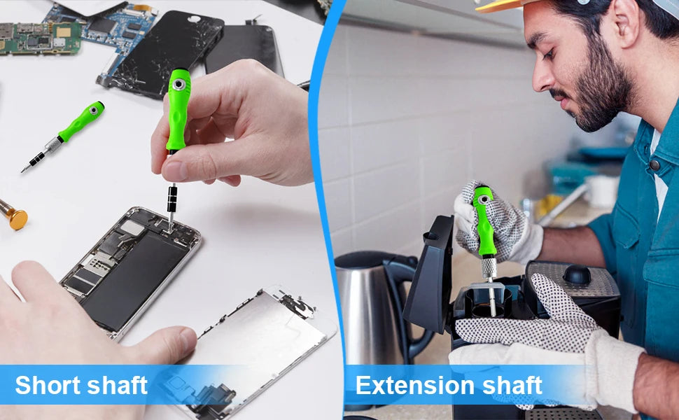 30-in-1 precision screwdriver set, mini repair kit, PS5 cleaning kit, men's tool set, suitable for glasses, MacBook, watches,
