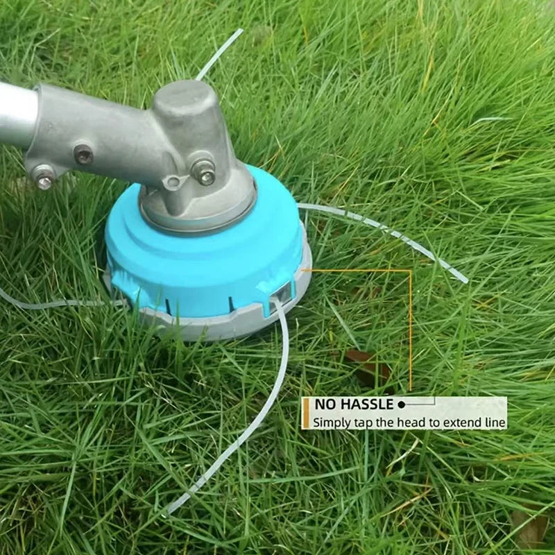 Outline Brush Cutter Parts Garden Accessories 4 Lines Grass Trimmer Head M10*1.25 Threaded Automatic