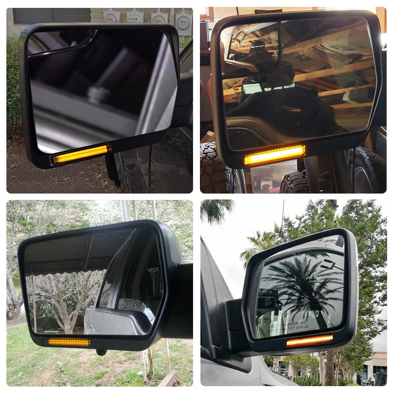 LED Under-Mirror Turn Signal Lights for Ford F-150 2004–2014 (2-Pack)