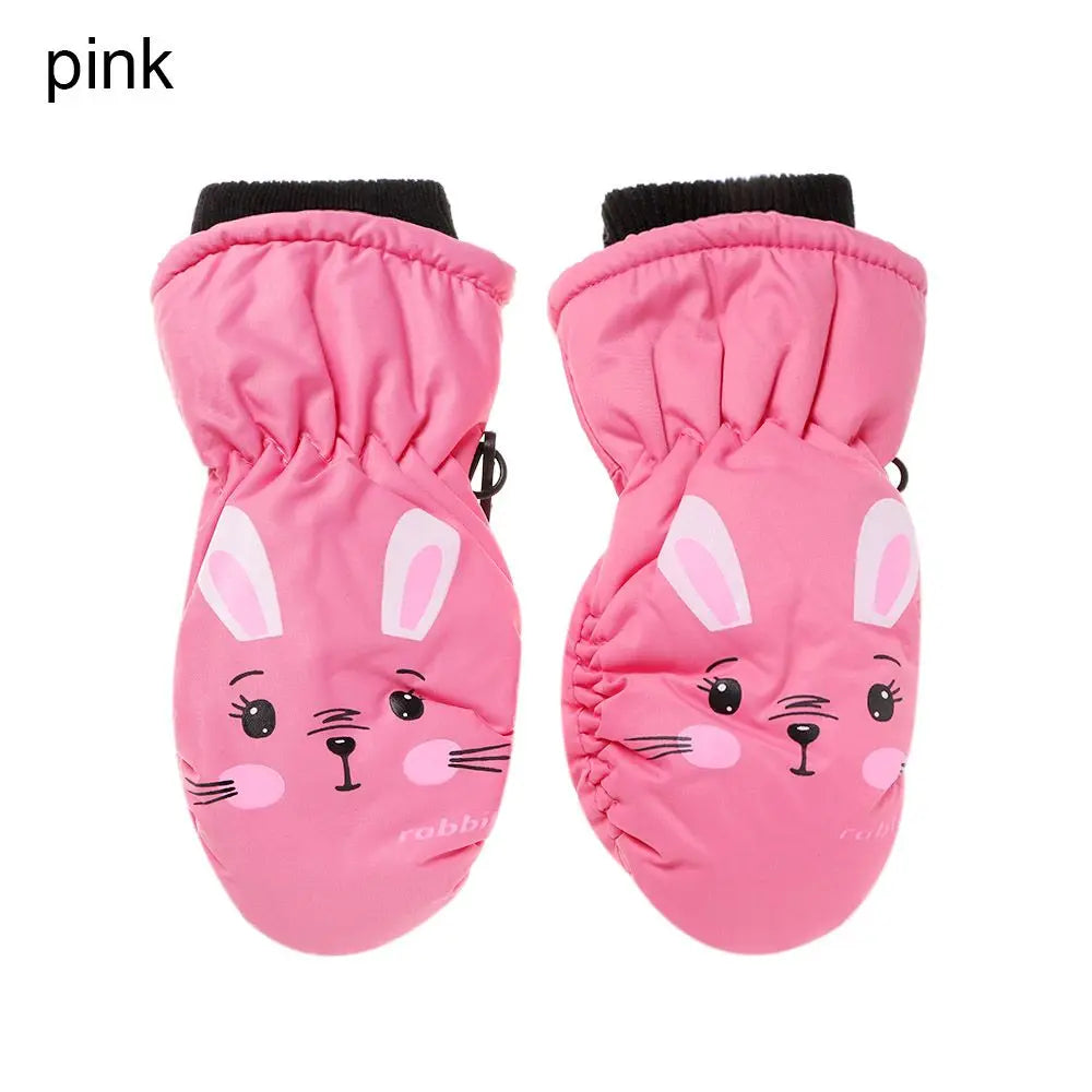 Toddler Cartoon Bunny Mittens - Warm Full Finger Gloves 0-5 Years - photo 8