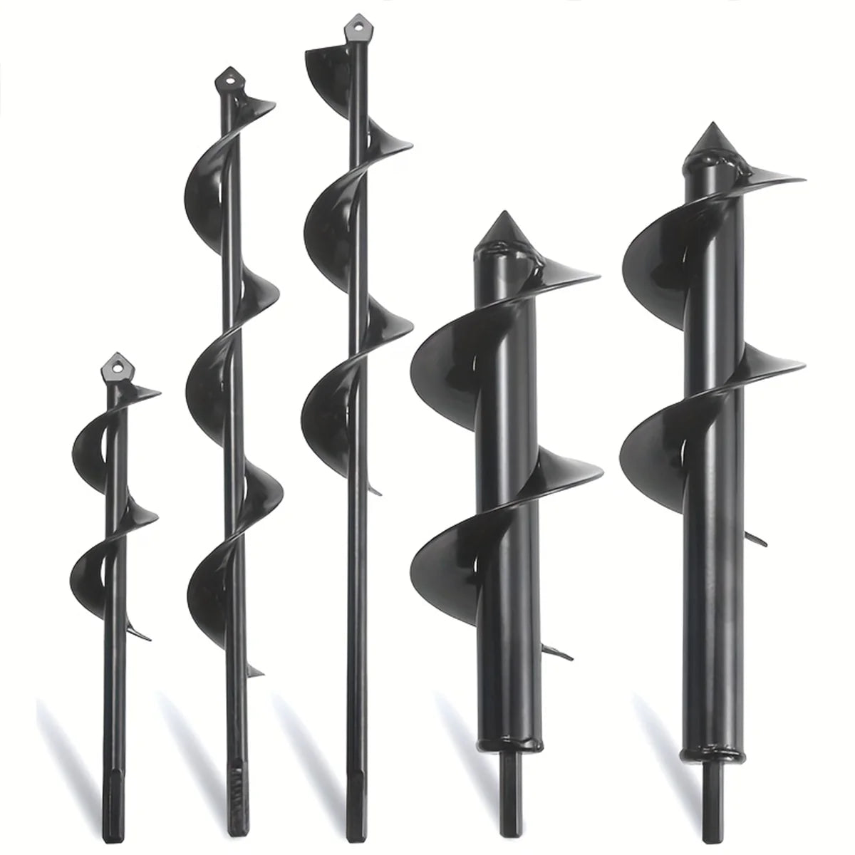Spiral hole drill bit - Home planting spiral drill bit - Planting tool for loosening soil and digging holes, garden drill bit,