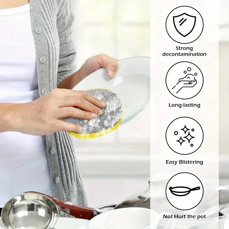 10-Pack Magic Eraser Sponges - Holiday Cleaning Essentials for Stubborn Stains