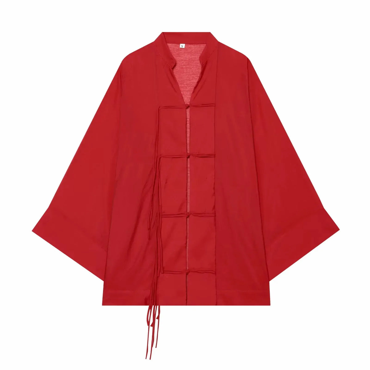 Women's Sheer Button-Up Shirt - Loose Long Sleeve Casual Blouse - photo 18