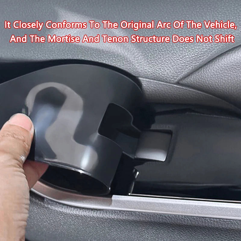 Car Window Lift Button Panel Silicone Mat Protect Anti-slip Door Button Panel Pad Fit For Toyota RAV4 20-25 Interior Accessories