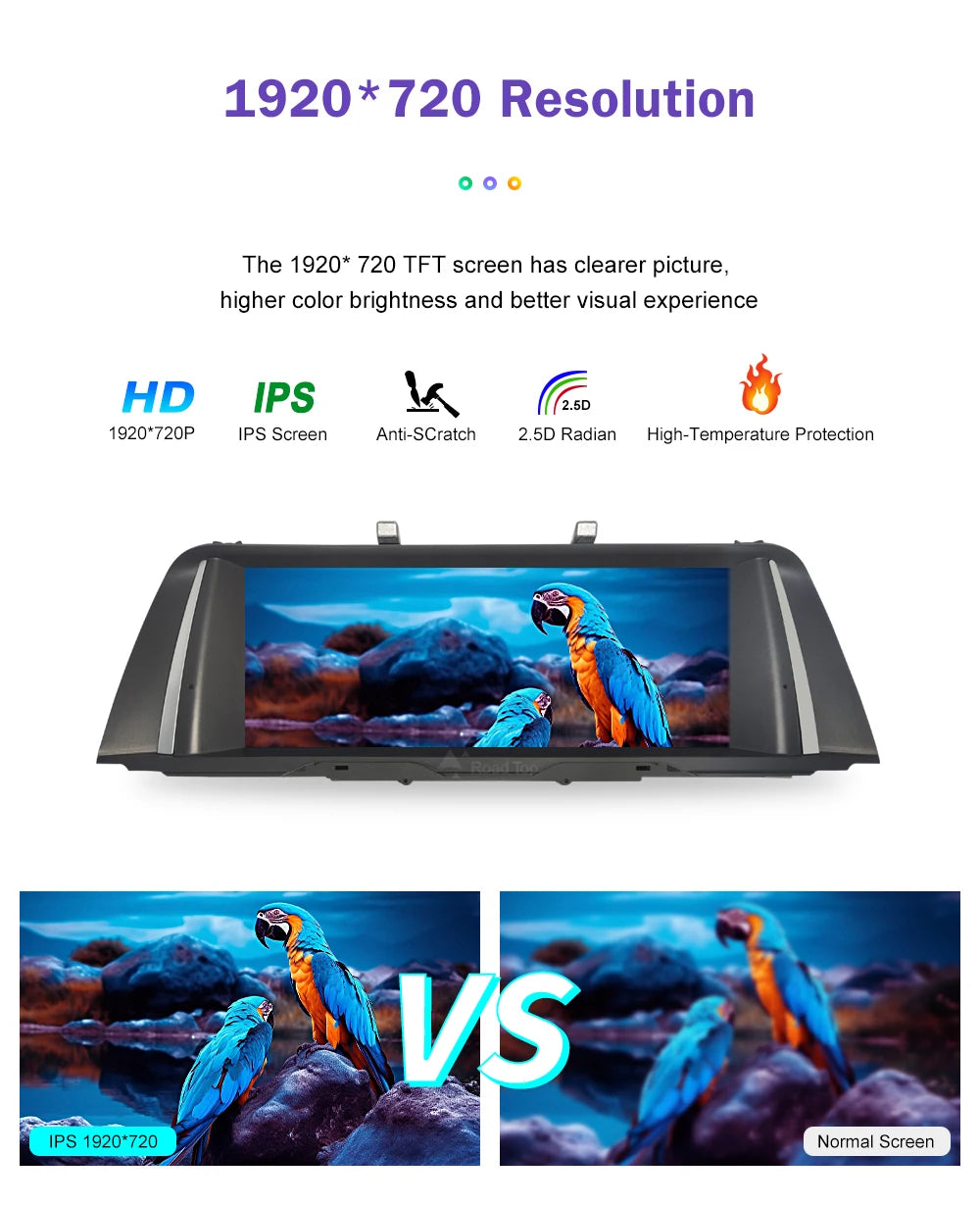 10.25" 12.3" Multimedia Touch Screen For BMW 5 Series F10 F11 CIC NBT System 2026-2026 Wireless Carplay Android Auto Car Radio