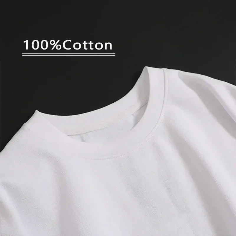 Cotton Black Short-sleeved T-shirt Women's Korean Version Loose High-quality Crew Neck Summer New Streetwear