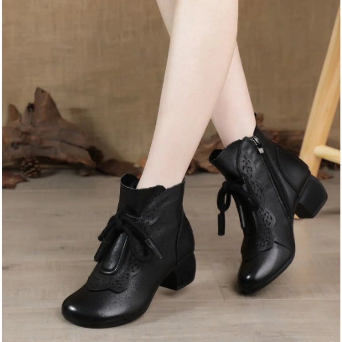 Women's Warm Ankle Snow Boots - Comfortable Winter Shoes - photo 5