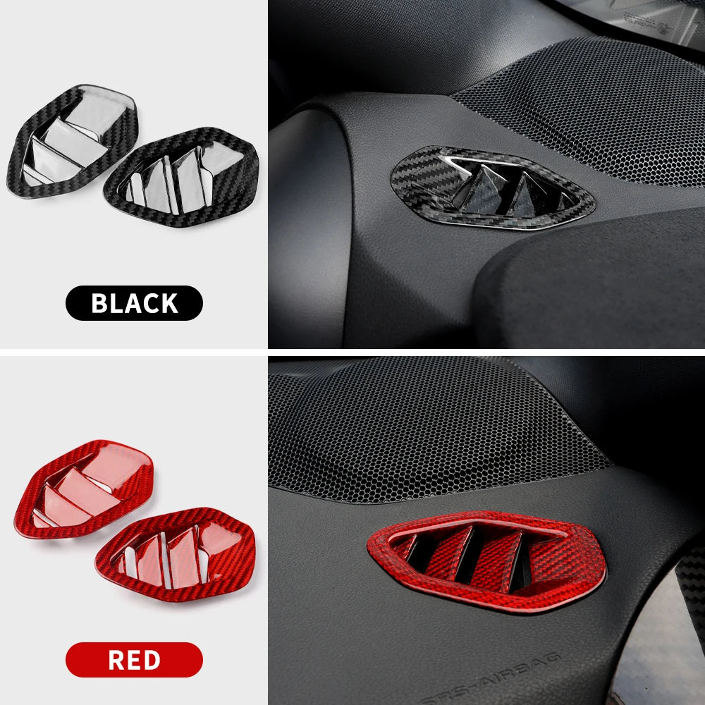 Real Hard Carbon Fiber For Subaru BRZ Toyota GR86 2021 2022 2023 2024 LHD RHD Car Trim Panel Sticker Dry Carbon Accessories