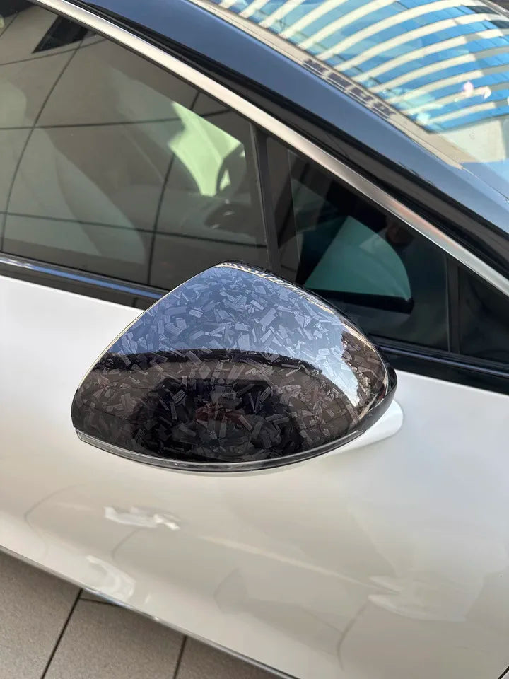 Glossy Black Forged Carbon Vinyl Wrap Auto Motorcycle Self-Adhesive Sticker Forged Carbon Car Body Film Tuning Wrapping Foil