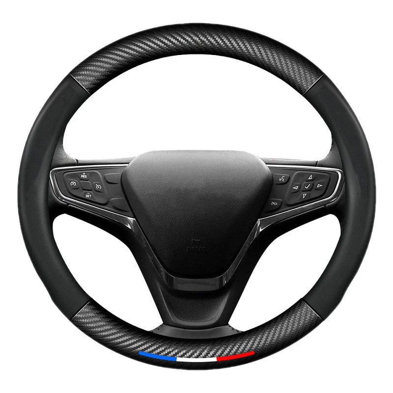 For Chevrolet Aveo Bolt Onix Cruze Spark Cavalier Colorado Lacetti Trailblazer Silverado Tahoe Traverse Car Steering Wheel Cover