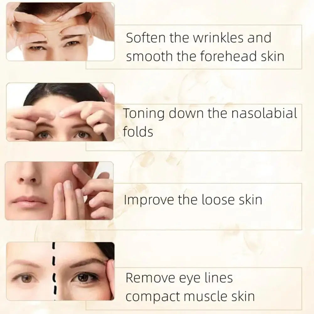Ginseng Gold Polypeptide Essence Anti-Wrinkle Moisturizing Face Serum Deep Nourishing Skin Care Brightening Firming Facial Care