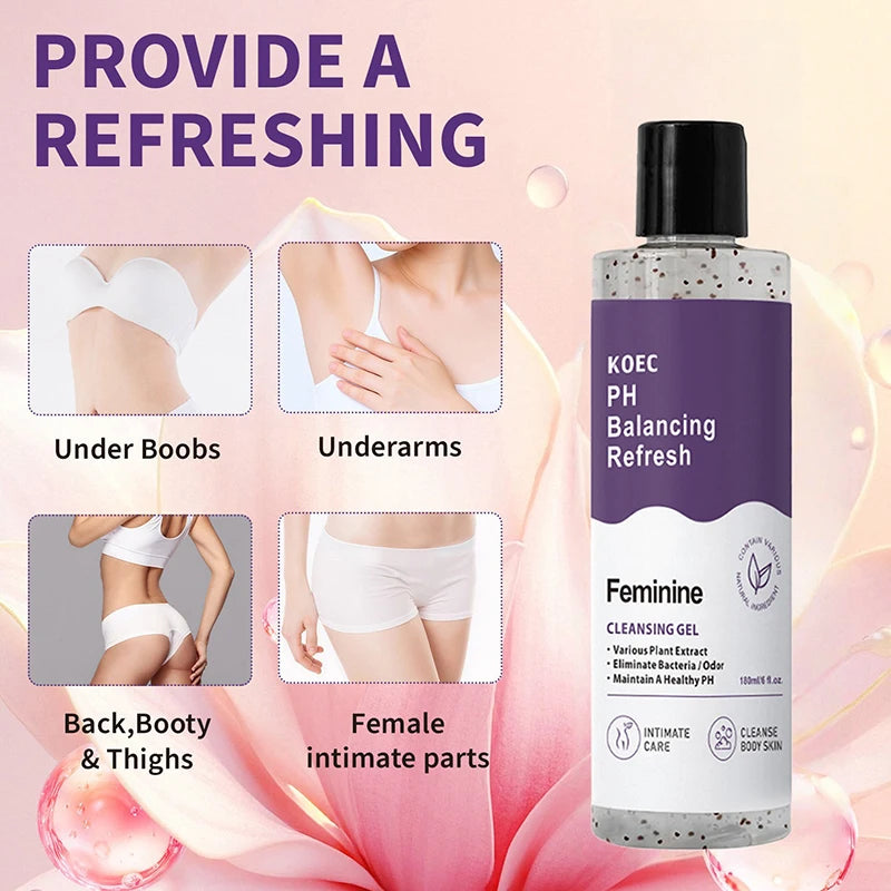 Gentle Cleansing Moisturizing Shower Gel Feminine Hygiene Skin Shower Set Long-lasting Floar Scent Shower Gel & Serum Oil