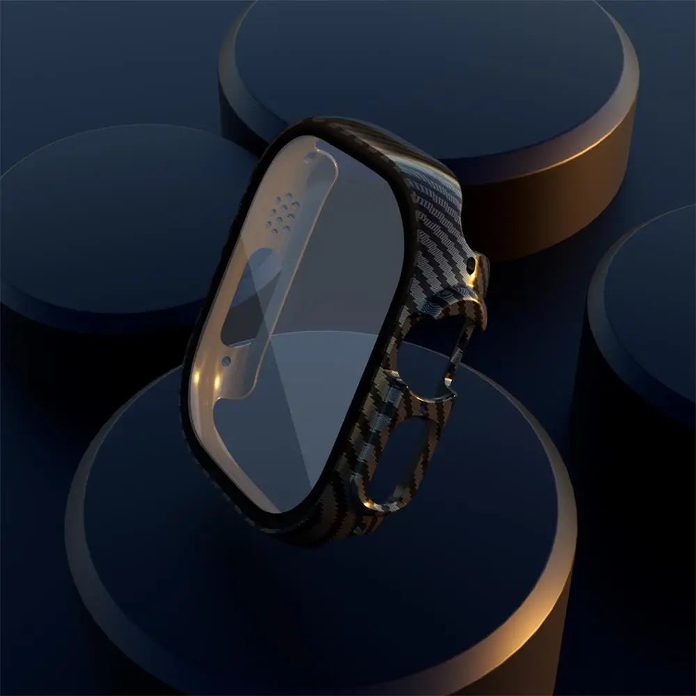 For Apple Watch Ultra 3 49mm 2026 PC Bumper+Screen Protector Tempered Glass+Cover for apple watch Case ultra 2/Ultra Accessories