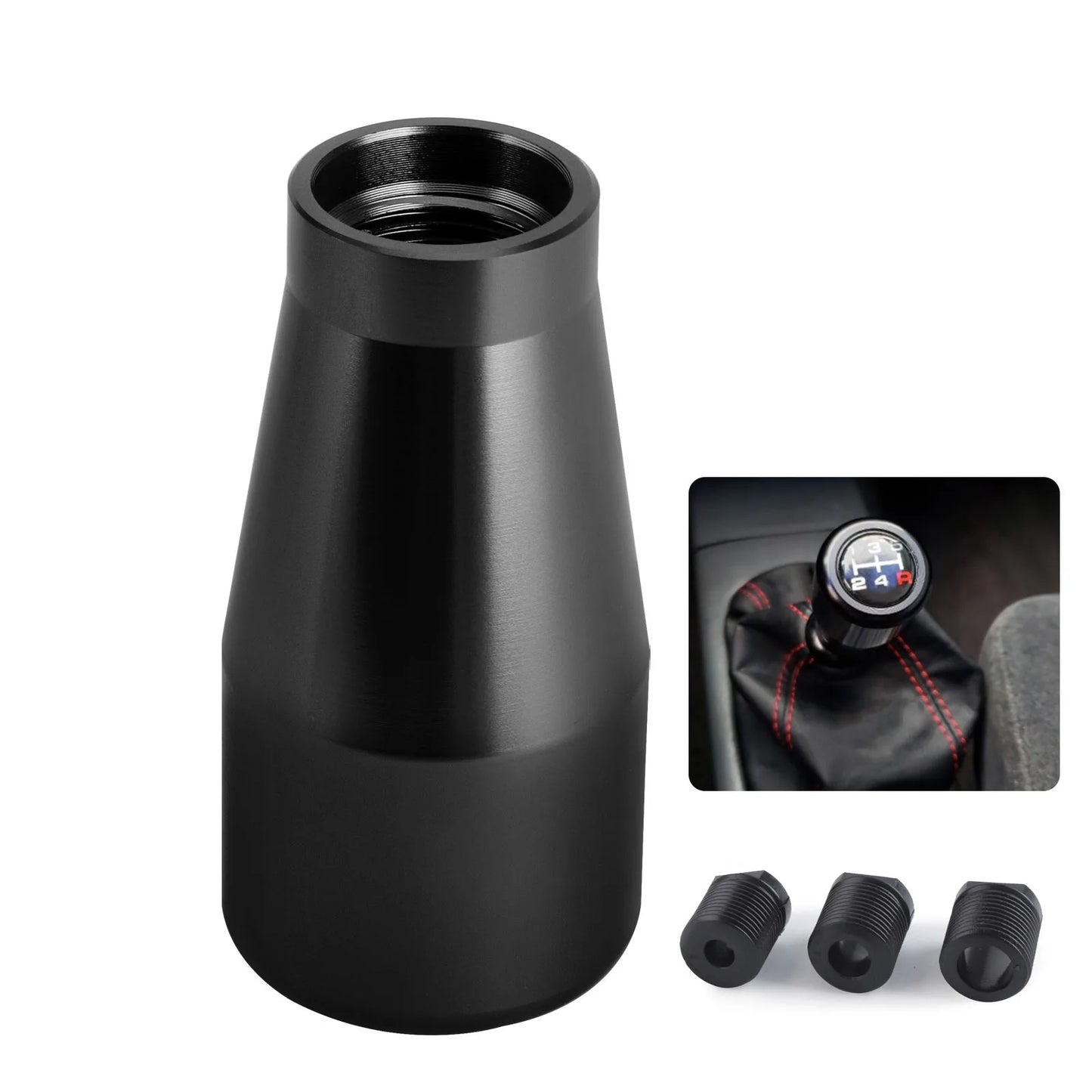 5 Speed Aluminium Gear Shift Knob Universal M8 M10 M12 Racing Shift Lever For Manual Transmission Gear level Knob Shift