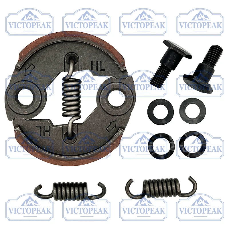 Super Wear-resistant Metal Clutch and Screw Kit for Brush Cutter Engine 40-5 44-5 GX35 139