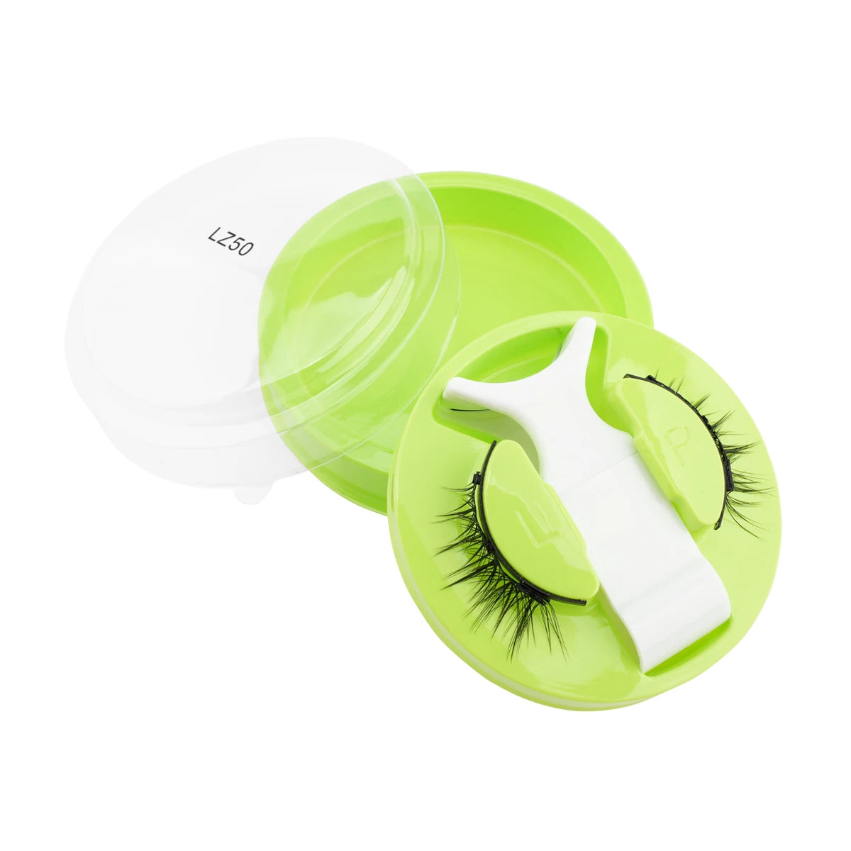 3D Magnetic Eyelashes with Tweezer – Reusable No-Glue False Lashes