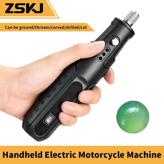 Zten Mini Handheld Rotary Tool Combo for Polishing and Carving, Electric Engraving Kit for Jewelry Making and DIY Projects