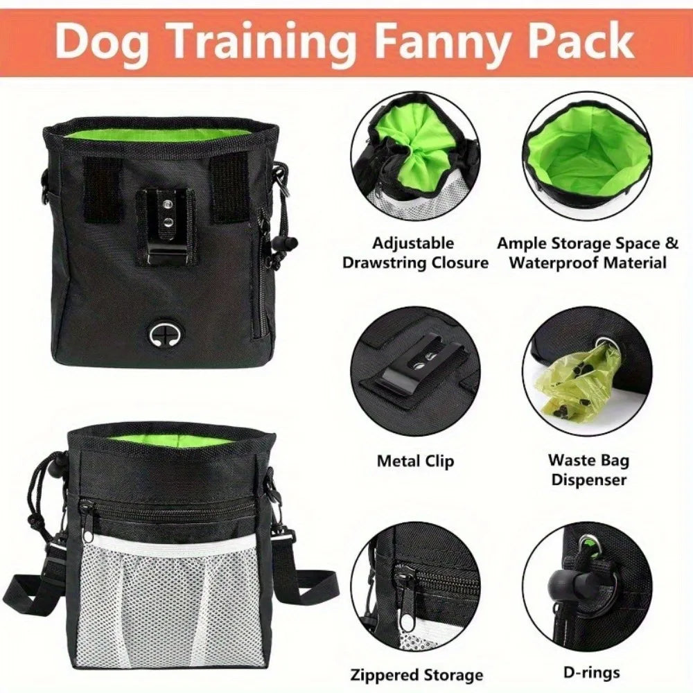 Compact Dog Training Kit - Pouch, Clicker, Whistle & Bags – photo 5
