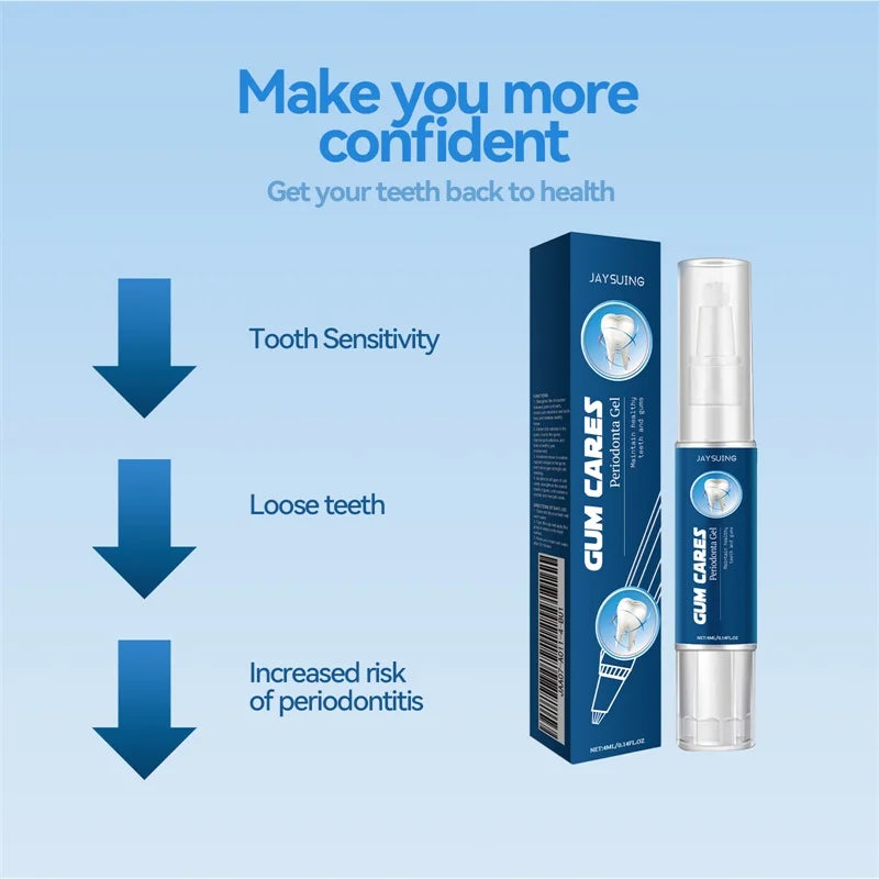 Damaged Gum Repair Care Gel Relieve Sore Gums Allergy Deep Cleaning Teeth Stains Tartar Serum Dental Caries Toothpaste