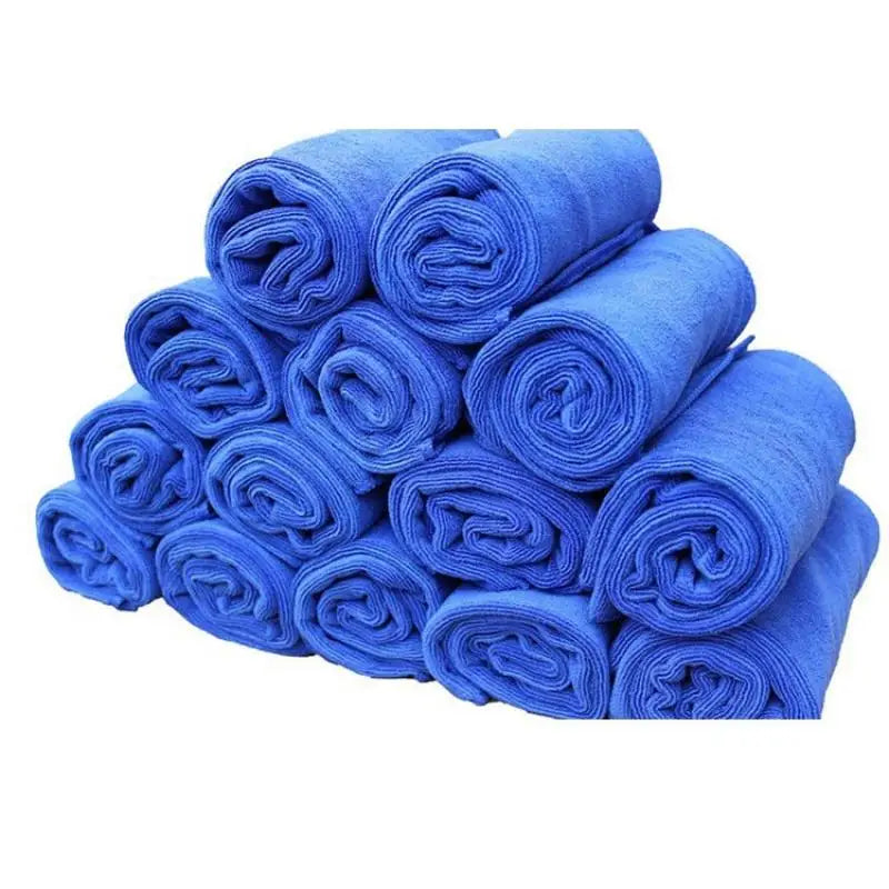 20PCS General Soft Microfiber Auto Cleaning Towels 30*30 Multifunctional Car Detailing Towel Automotive Washing Dry Cloth