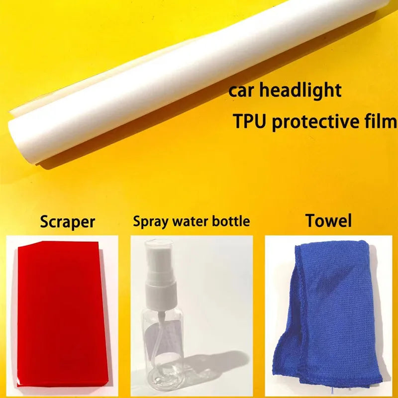 Smoked Black TPU Sticker Car Headlight Protective Film For Audi A3 8V S3 A4 B8 B9 A5 A6 S6 C8 A7 A8 D4 TT TTS Q3 Q5 Q7 Q8 RSQ8