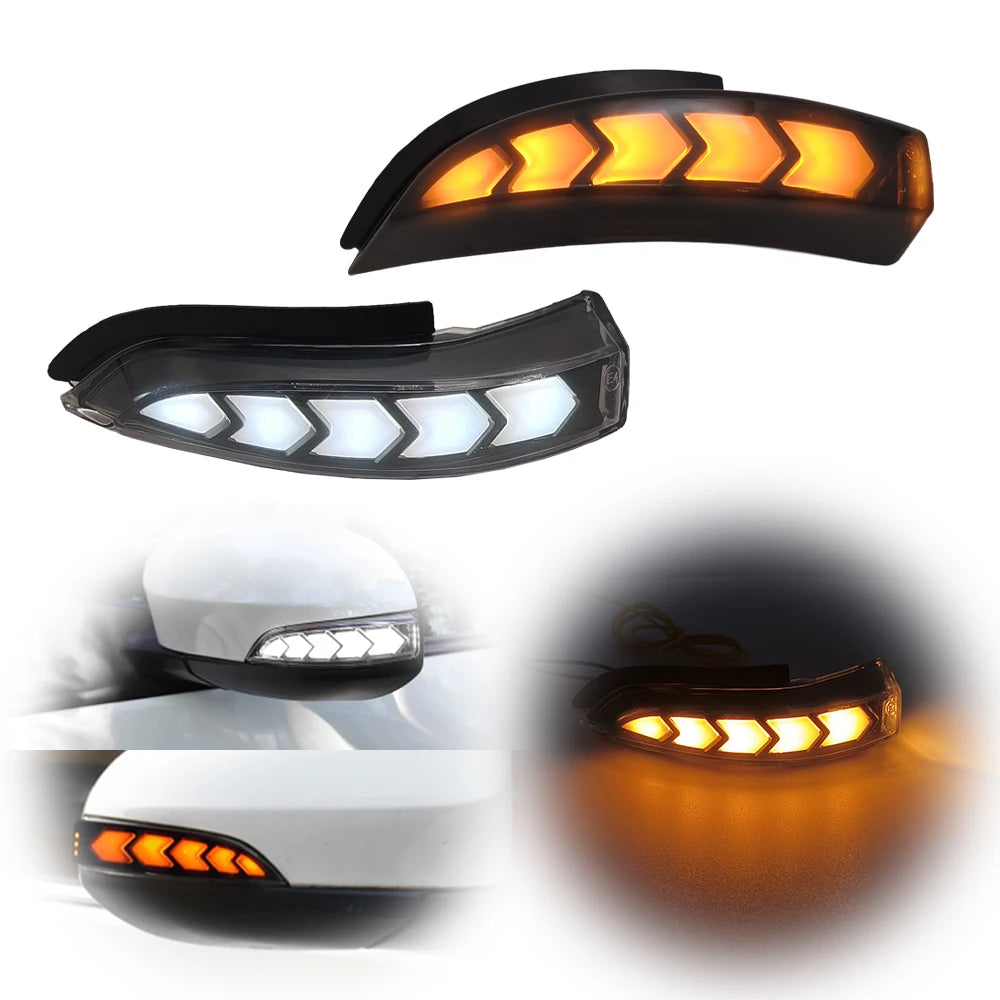 Car Mirror Running Turn Signal Light for Toyota Corolla Camry Yaris AQUA Outside Rearview Mirror Corner Light Signal Alert Light