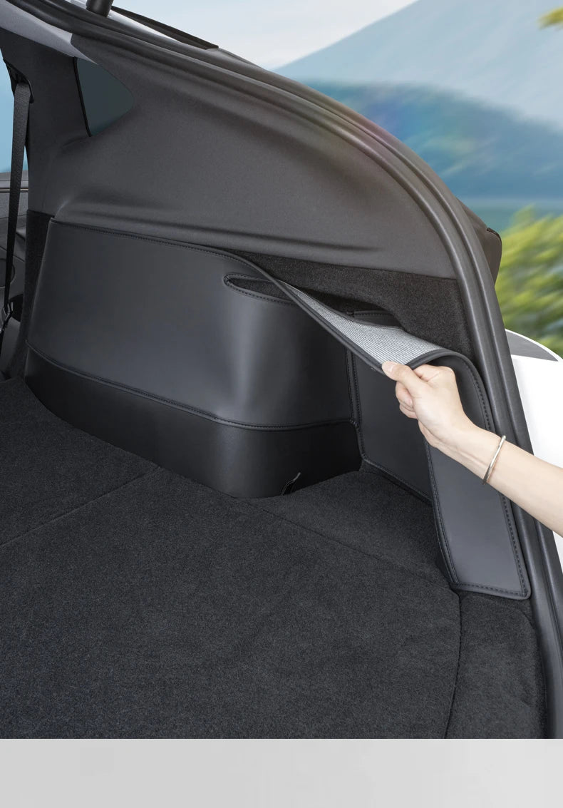 For Tesla Model Y Juniper 2026 Rear Trunk Side Anti-Kick Pad Full Coverage Protection Kit Car Anti-dirty Pad Accessorie