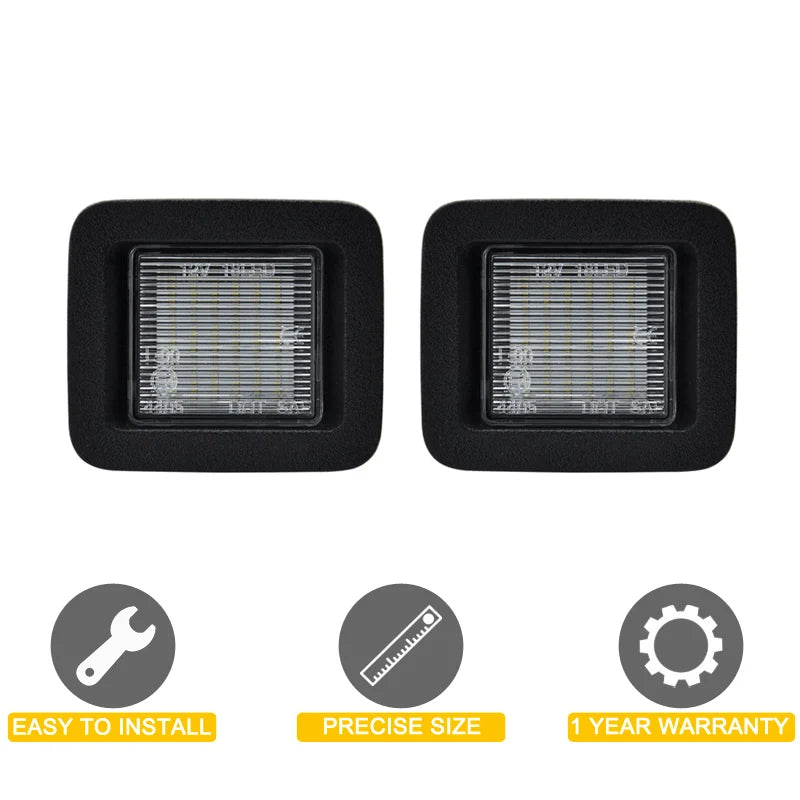 12V LED License Plate Light Assembly for Ford F-150 2015–2020