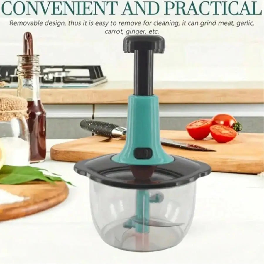 Compact Manual Vegetable, Fruit and Herb Chopper - photo 3