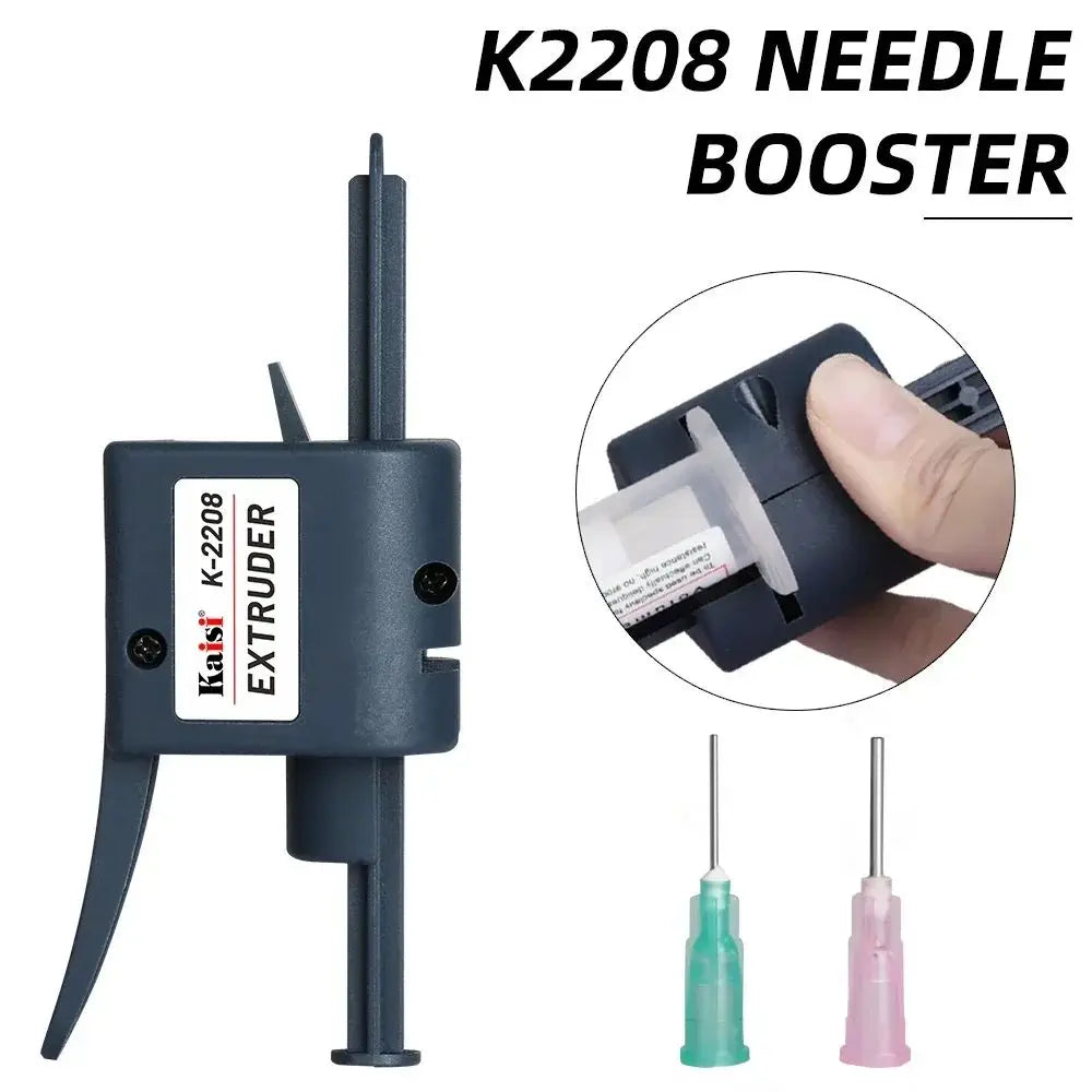 Kaisi K-2208 Universal Solder Paste Extruder Booster Manual Extruder Labor-saving Glue Gun Phone Welding Oil Flux Putter Tool