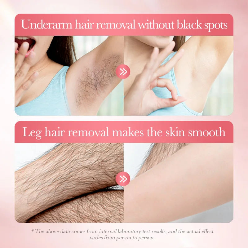 Hair Removal Cream Painless Permanent Inhibitor Depilatory Hair Growth Face Arm Armpit Leg Intimate Area Woman Men Skin Care 75g