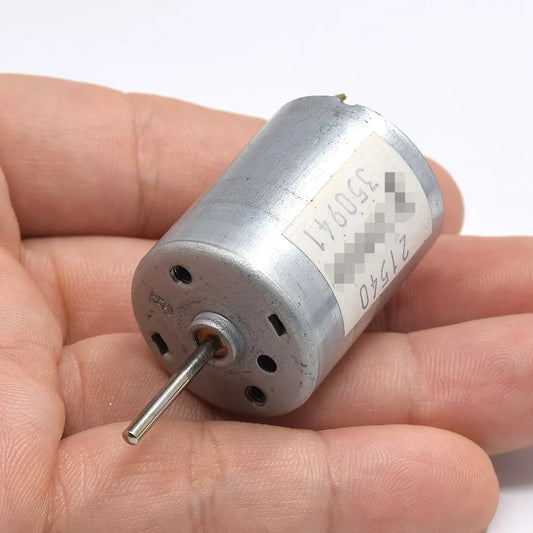 RF-370CA Micro Motor 24mm - 12V to 24V, Quiet, 18mm Long Shaft