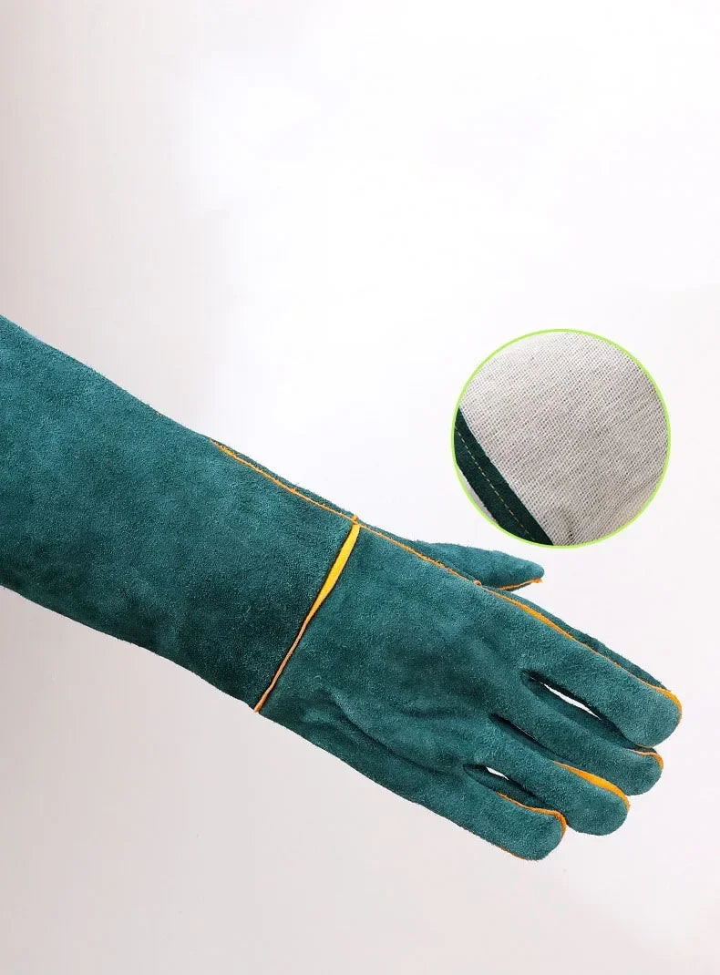 Bite Resistant Pet Safety Gloves – Multi-Purpose Animal Handling & Dog Training Gloves | 35cm & 60cm
