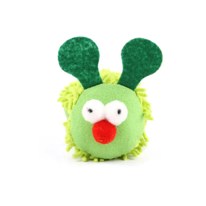 Caterpillar Cat Chew Toy - Catnip & Silvervine Teaser Toy - photo 5