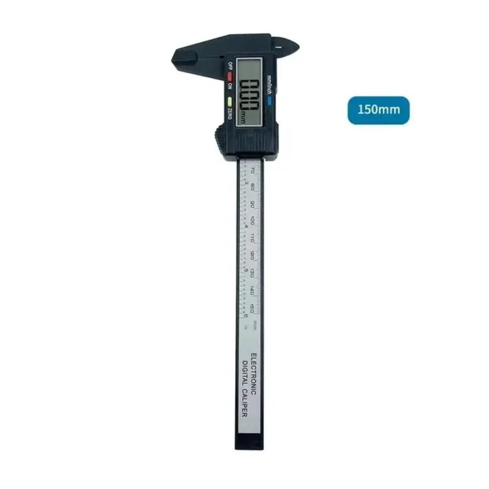 150mm 100mm Electronic Digital Caliper Carbon Fiber Dial Vernier Caliper Gauge Micrometer Digital Ruler Measuring Tool