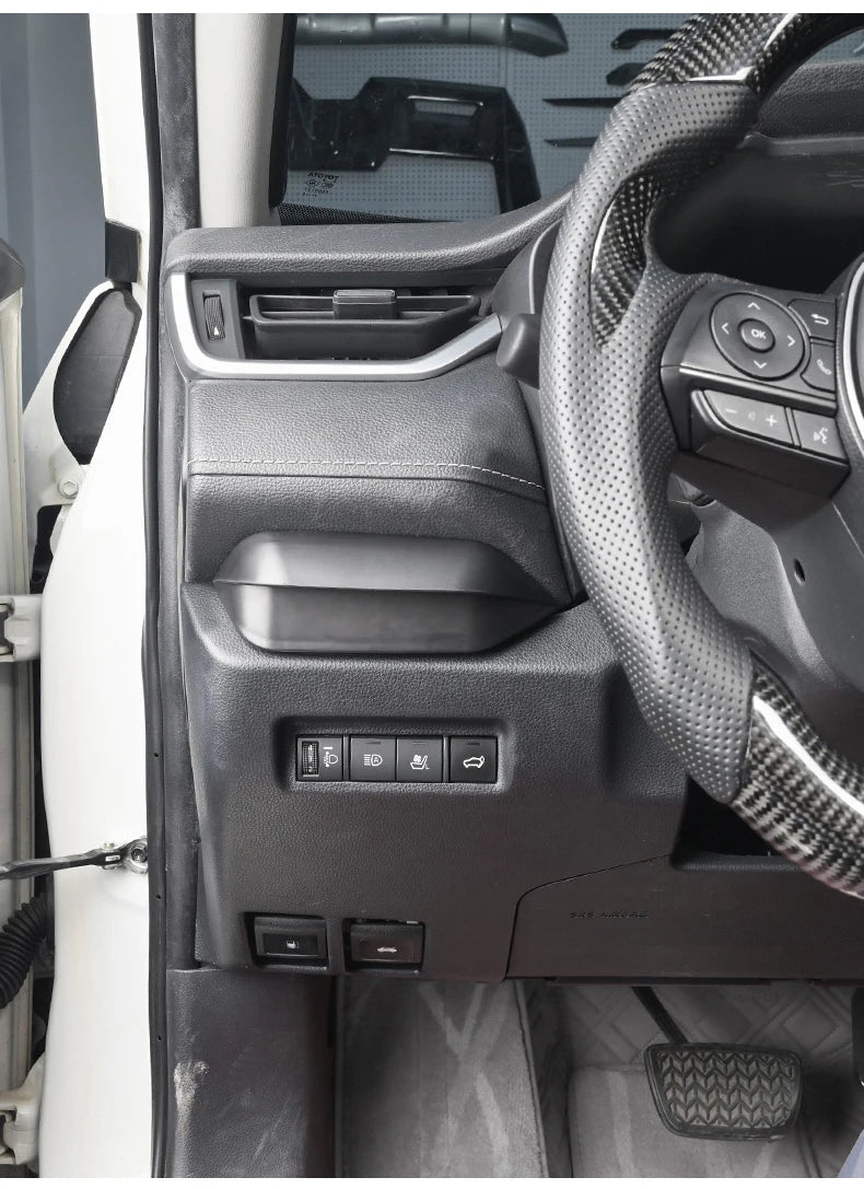 Car Hidden Storage Box Console Tray Glove Compartment Organizer for Toyota RAV4 2020-2025