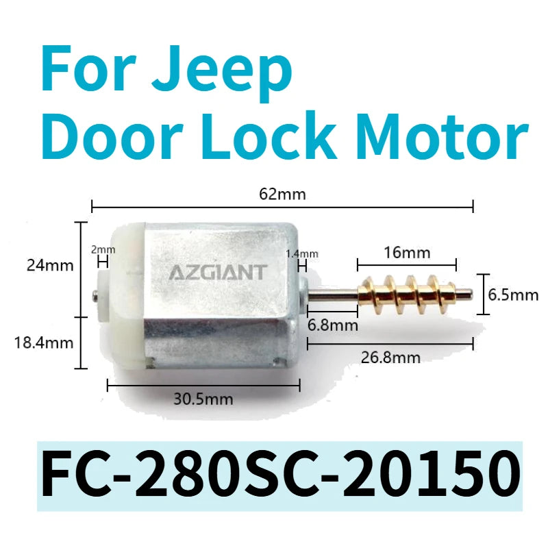DC Power For Dodge Durango Journey Grand Caravan Avenger Car Parts Central Control Door Lock Actuator Motor Repair Engine DIY